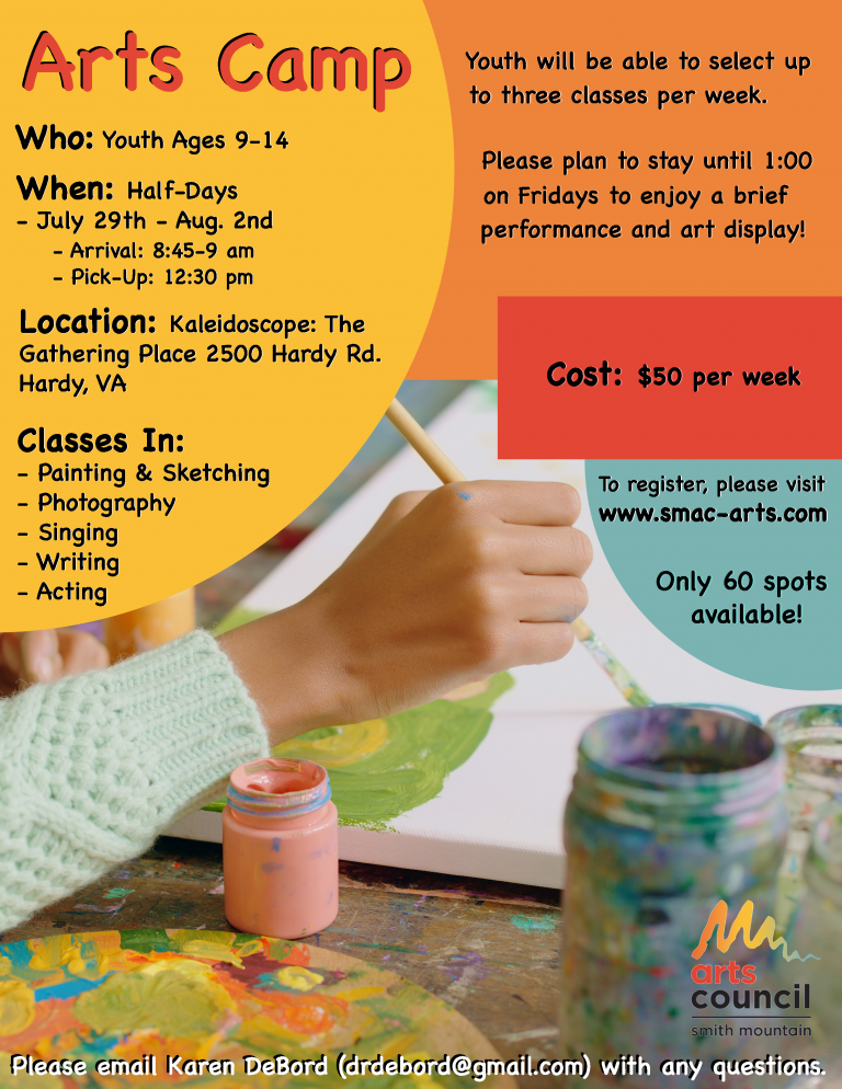 SMAC Arts Camp Flyer_Updated