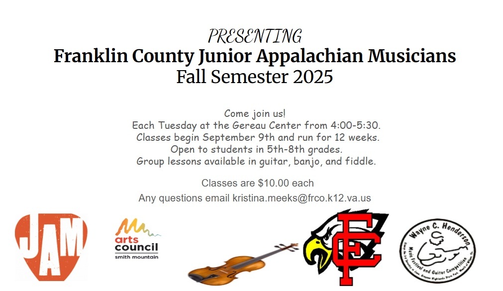 JAM poster 2025 Fall registration